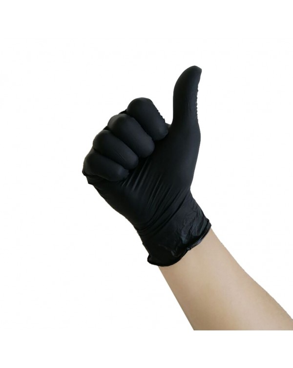 100pcs Black Blue Disposable Rubber Powder-free Pvc Transparent Gloves Wonderlife_aliexpress Kitchen Rekawice Jednorazowe New