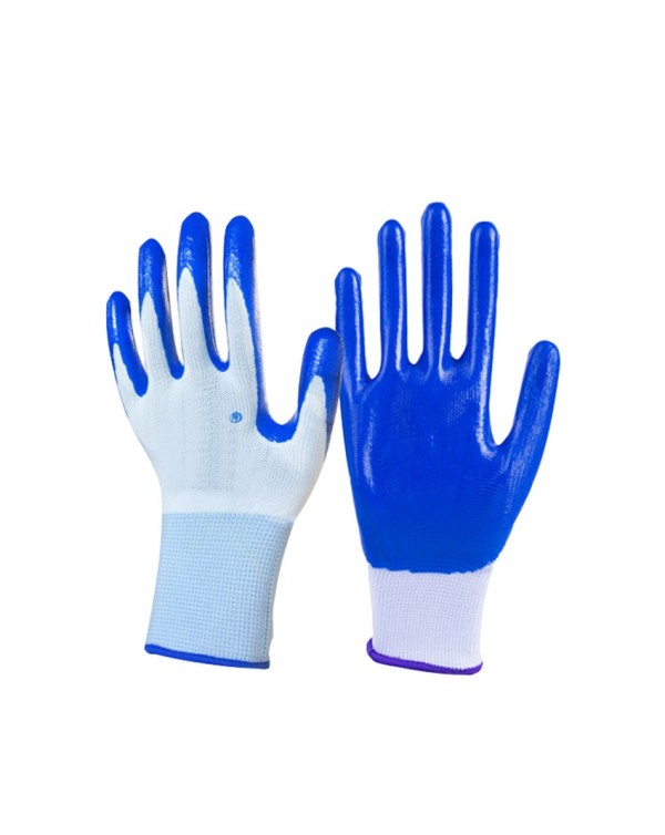 1Pair Hot Sale Nitrile Coated Working Gloves For Driver Worker Builders Gardening Protective Gloves