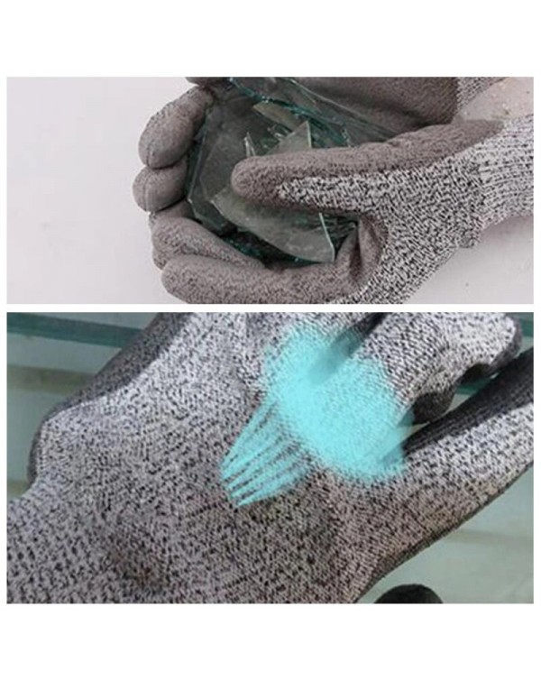 Cut Resistant Gloves 1 Pair Kitchen Work Anti-cutting Wear-resistant Safety Garden Gloves