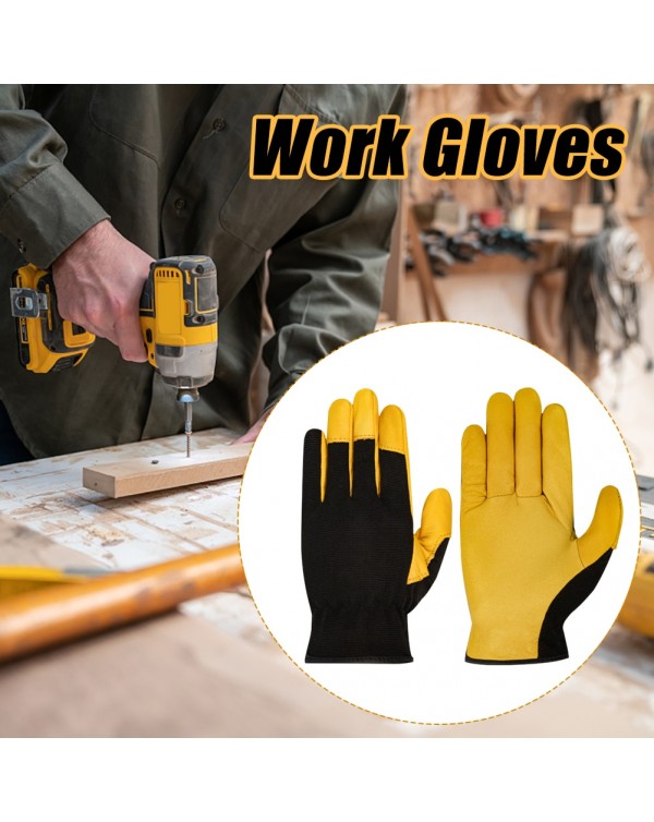 1pair Men Women For Gardening With Grip Ergonomic Multifunctional Protection Thorn Proof Work Gloves Household Tasks Agriculture