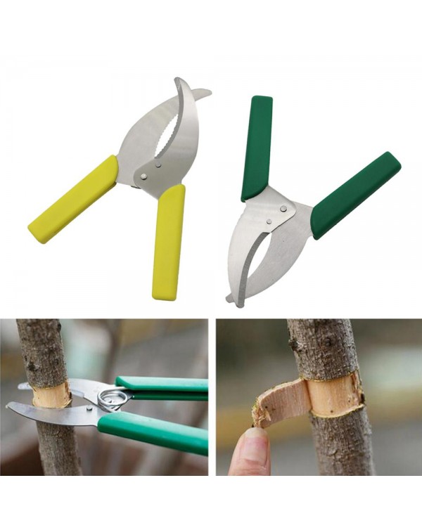 Sharp Stripping Peeling Knife Garden Tree Branches Ring Barking Cutter Scissor Girdling Shear Prunning Tool Garden Hand Tools