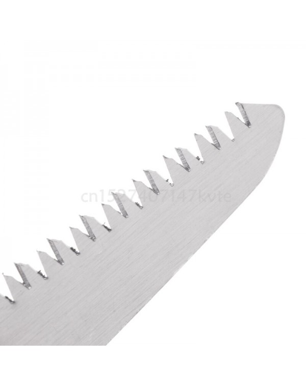 270mm Pruning Saw 3 Cutting Edges 65 Mn Woodworking Garden Tool with Wood Handle