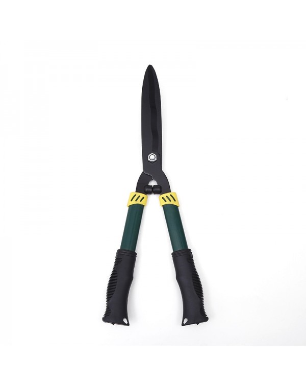 Anti-skid handle large garden tea scissors reinforced pruning shears of the household tallow shears large amount and
