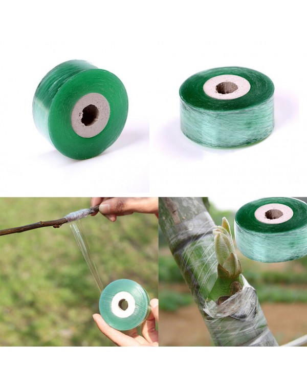 2CM x 100M / 1 Roll Grafting Tape Garden Tools Fruit Tree Secateurs Engraft Branch Gardening bind belt PVC tie Tape