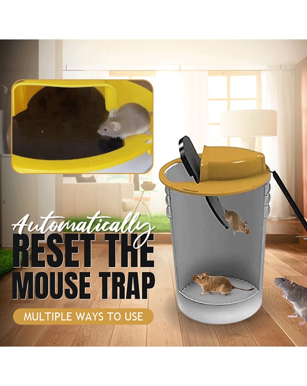 Automatically Reset The Mouse Trap Automatic Reset And Catch rats in succession Catching Mice Mouse Traps Flip Mousetrap