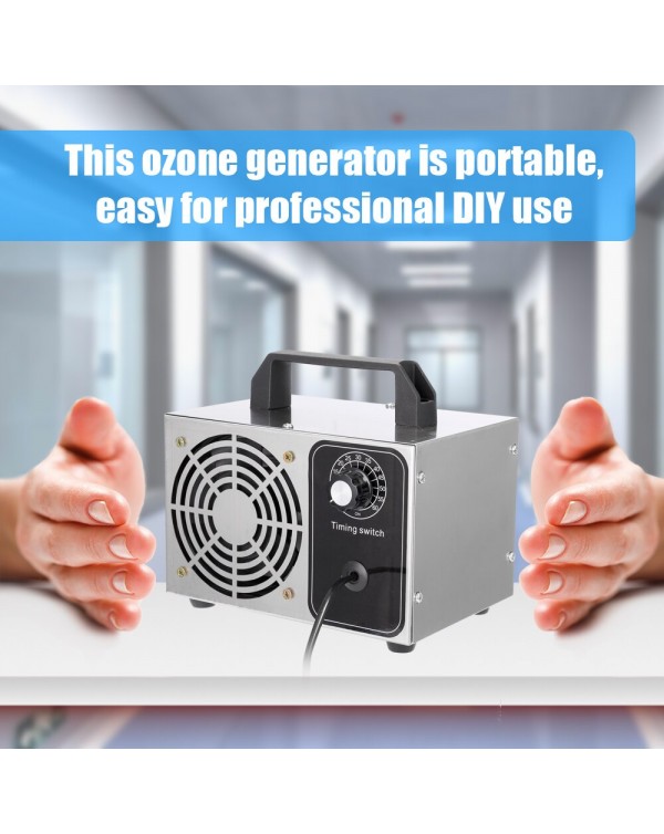 Portable Professional 32g/h OzoneGenerator Machine 220V Air Filter Purifier For Home Car Formaldehyde