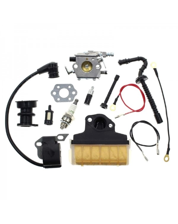 Carburetor for Stihl 021 023 025 MS210 MS230 MS250 Chainsaw Carb with 1123 160 1650 Air Filter Ignition Coil Fuel Line