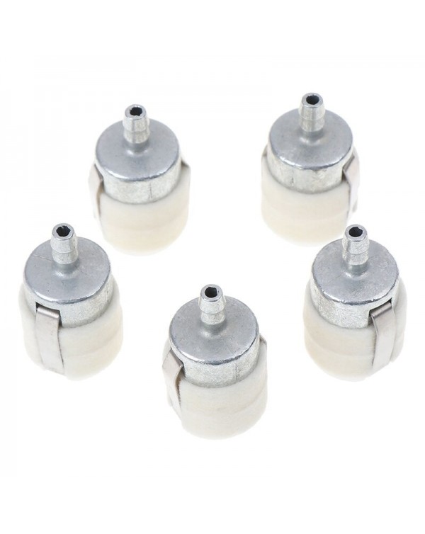 5 pieces high grade fuel filter for gasoline garden machinery chainsaw