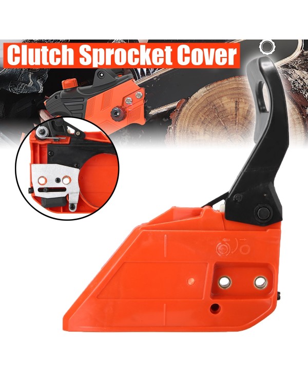 Clutch Sprocket Chain Cover Brake Handle Clutch Cover Fit for for Chinese Chainsaw 4500 5200 5800 5900 Replacement