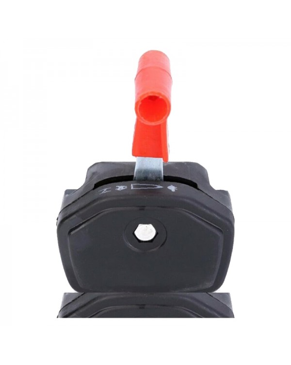 Y8AA Plastic and Durable Lawn Mower Replacement Parts Black+Red Throttle Control Box Throttle Switch Lawn Mower Parts