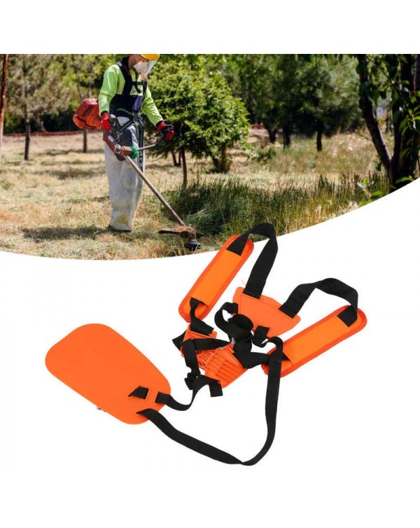 Trimmer Shoulder Strap Lawn Mower Harness Strap Double Shoulder Nylon Belt for Brush Cutter Garden Tool Accessories