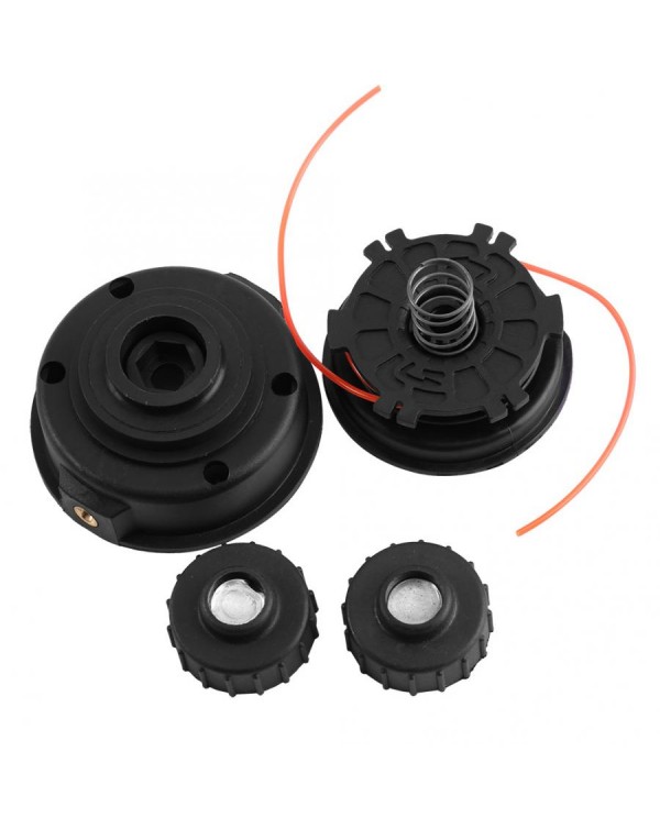 Black String Trimmer Bump Head With 2 Lines For Homelite ST155 ST165 ST175 ST285 AF Fine Quality Brush Cutter Head Strimmer Head