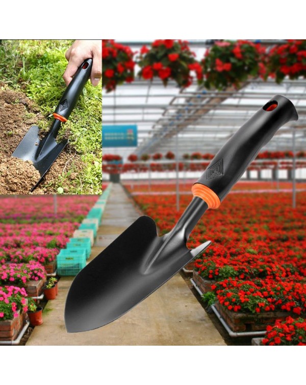 Weeder Shovel Portable Garden Weeder Shovel Spade Multipurpose Tough Carbon Steel Plastic Hand Hot