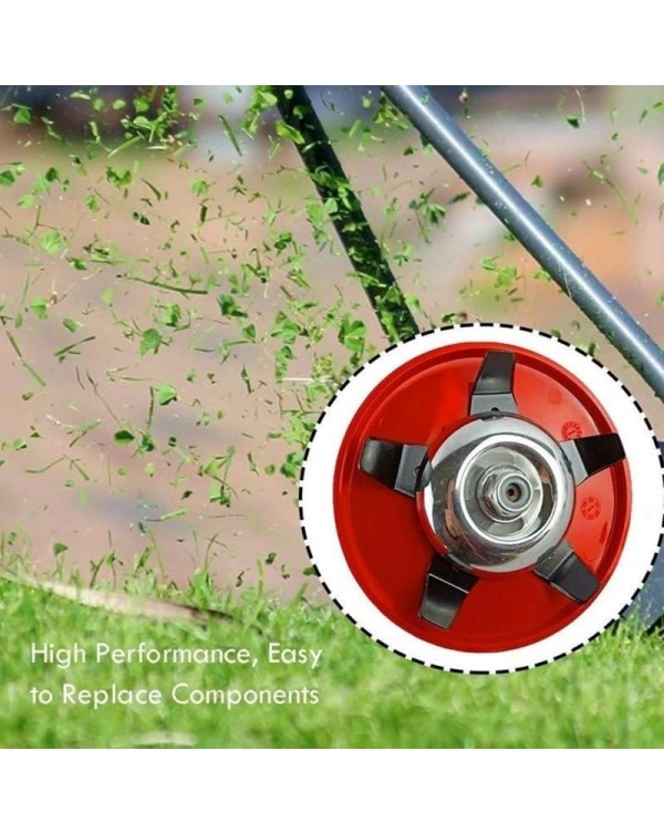 Dual-use Weeder Plate Lawn Mower Trimmer Head Brushcutter Grass Cutting Machine Cutter Tool