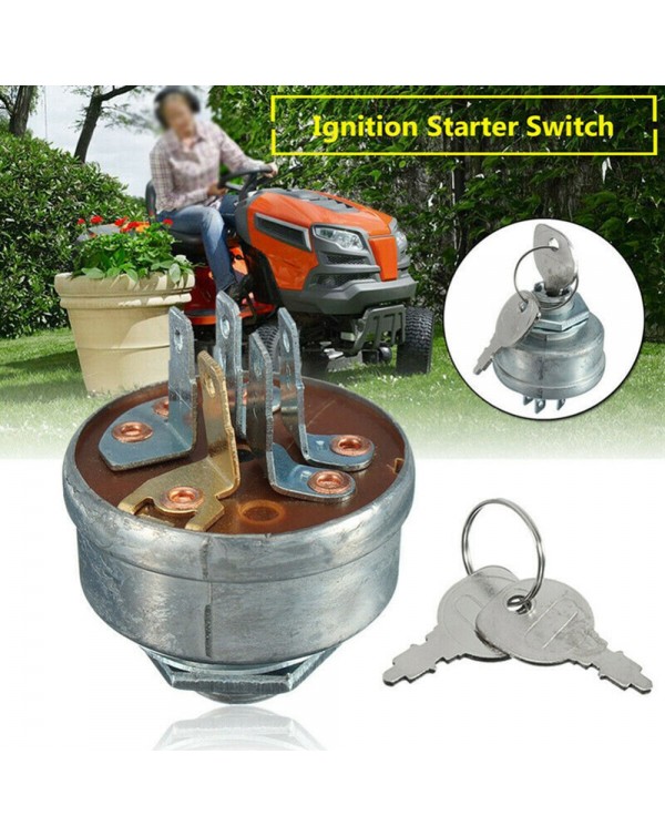 Tractor Ignition Starter Switch Key For Tractor Mower Suitable Lawn Mower Garden Power Tools Mower Accessories 2020 New