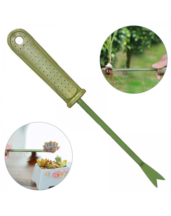 Manual Weeders Dandelion Weed Remover Planting Transplanting Grass Puller Bend-Proof Digger Fast and Labor-Saving Weeding Tools