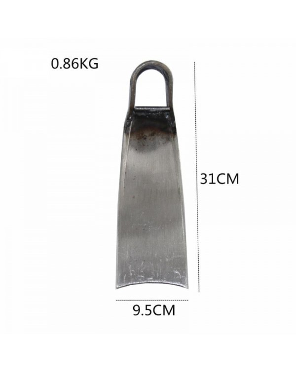 FGHGF Land Reclamation And Earth Excavation Spring Steel Hoe Wide Plate Hoe Agricultural Hoe Professional Garden Tools