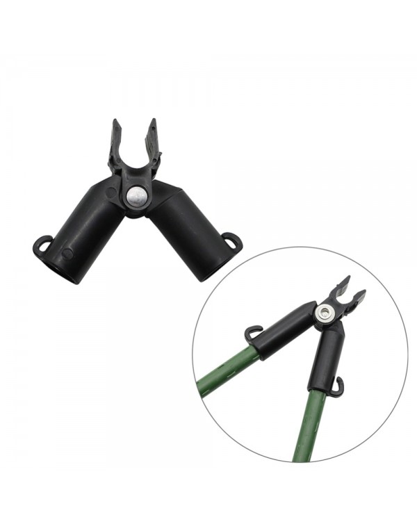 Adjustable A-type fixed Clip Plant Grafting Stakes Connector Clip Suitable for 8mm,11mm,16mm,20mm Plant Stakes 3 Pcs