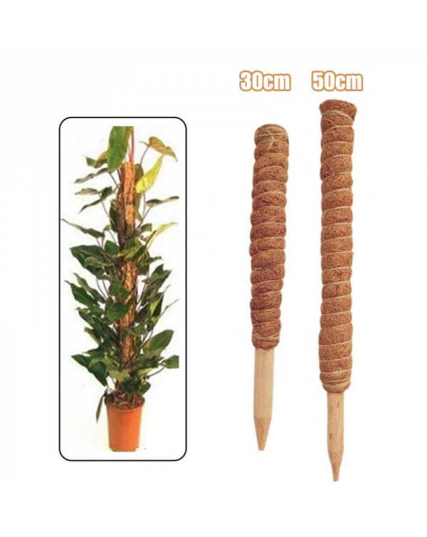Plant Climbing Coir Totem Pole Safe Gardening Coconut  Stick For Climbing Plants Vines And Creepers