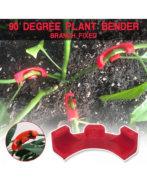 1-35 Pcs Bend The Plant Clips 45/90 Degree Plant Bender For Low Stress Training And Red Plants Training Curved Plant Holder 2021
