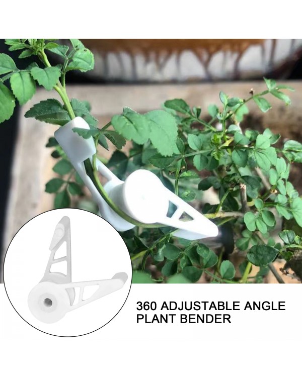 10pcs 360 Degrees Plant Branch Benders Adjustable Plant Supports ixed Clips Planter Holder Tools Garden Supplies Plant Bender