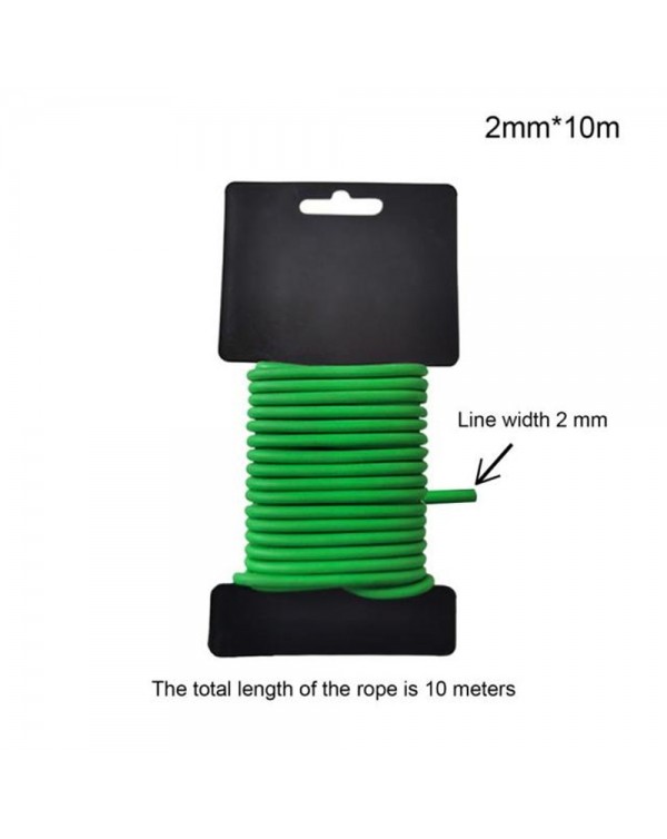 10m Plant Twist Tie With Cutter Sturdy Green Coated Wire For Gardening Home Office Reusable Wire Cable Multifunction Fixed