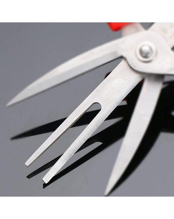 Double-port Agriculture Thinning Scissors Fruit And Flower Shears Multi-use Pruning Bonsai Cultivating Tool Garden Picking Shear