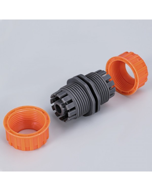 Garden Watering Hose plastic Quick Connector 1/2" 3/4'' 1 Double Male Hose Coupling Joint Adapter Extender Set For Hose Pipe
