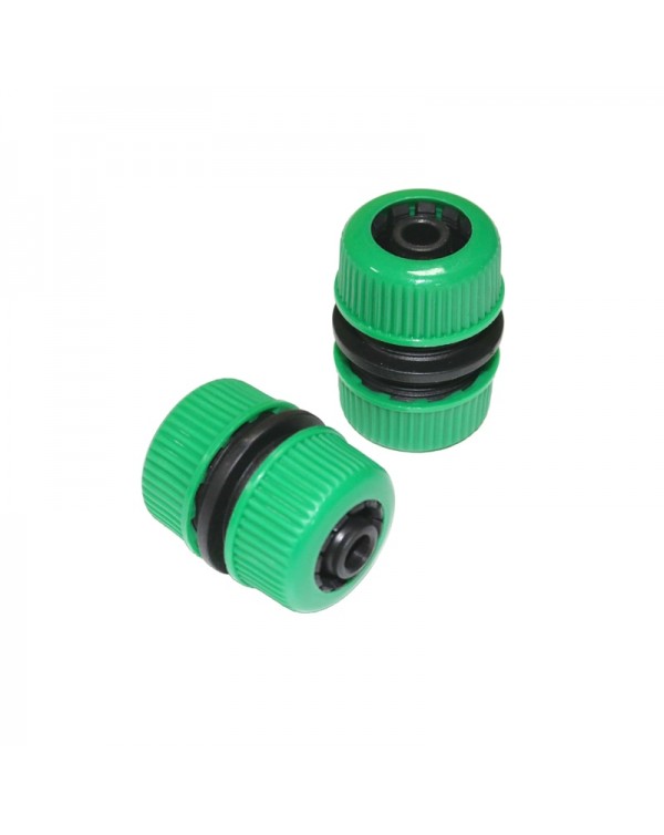 2 Pcs 1/2' Hose Connector Garden Tools Quick Connectors Repair Damaged Leaky Adapter Garden Water Irrigation Connector Joints