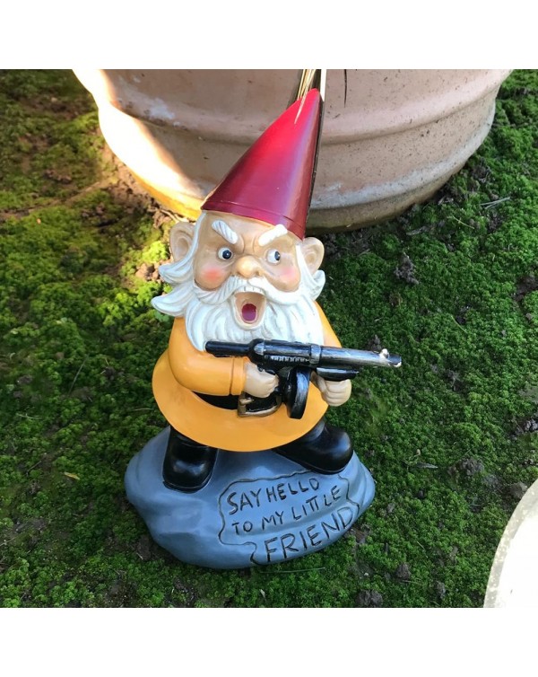 3D Old Man Fairy Naughty Gnome Garden Resin Decorations Statue Ornaments Outdoor Landscape Miniature Gardening Decorations