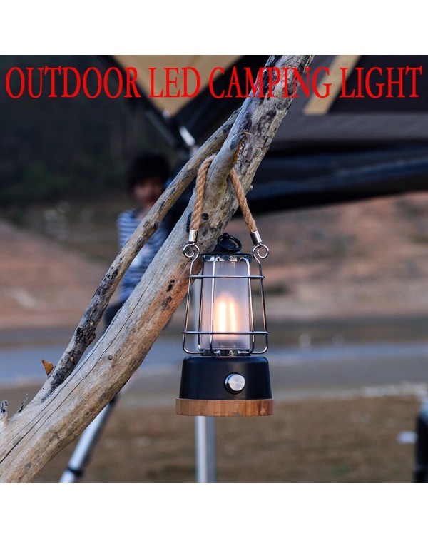 Portable lamp outdoor lighting LED charging lamp indoor home camping super bright LED camping retro horse lamp