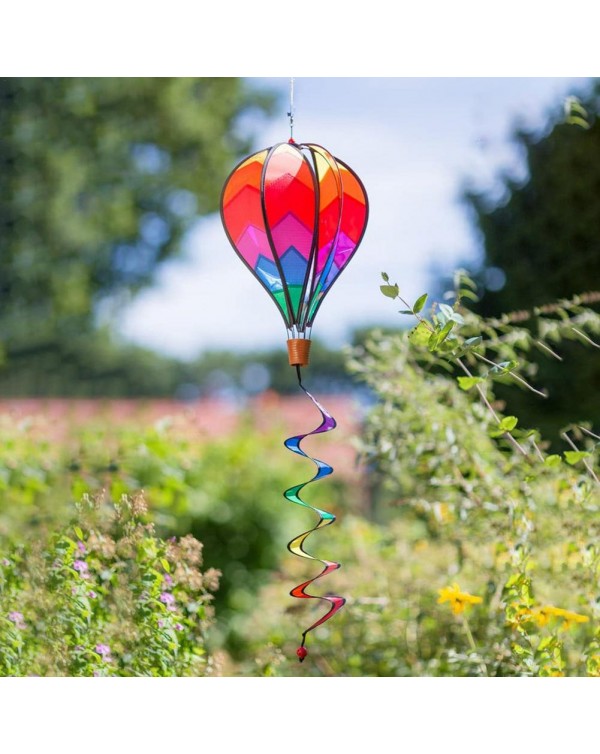 Hot Air Balloon Toy Windmill Spinner Garden Lawn Yard Ornament Outdoor Party Favor Supplies Hot Air Balloon Colorful Garden