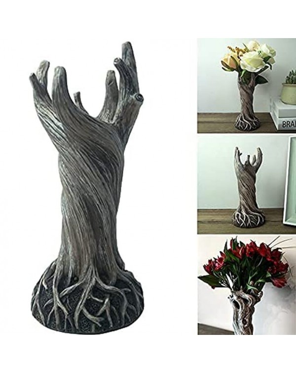 Dryad Vase Ornaments Creative Resin Tree Design Handmade Decoration Suitable For Home Living Room Office