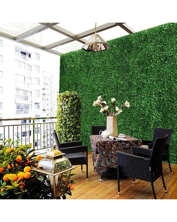 40x60cm Artificial Grass Plant Lawn Panels Wall Fence Home Garden Backdrop Decor Jardin Cesped Artificial Jardin Exterior