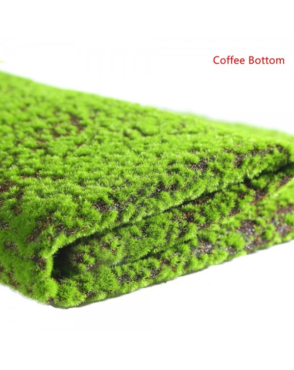 Artificial Lawn Moss Mat Simulation Plant Background Indoor Wall Bryophyte Green