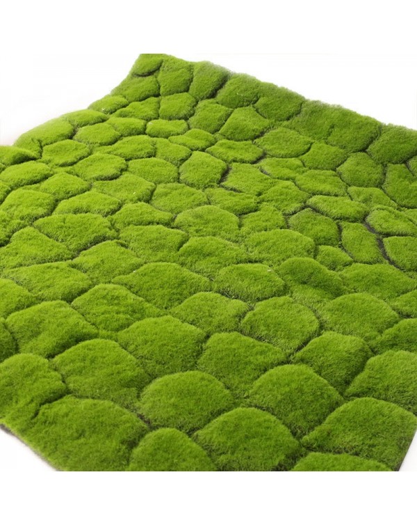 1m Green Artificial Plant Wall Moss For Fake Lawn Lawn Scene Grass Shop Window Fake Moss Artificial Turf Masses