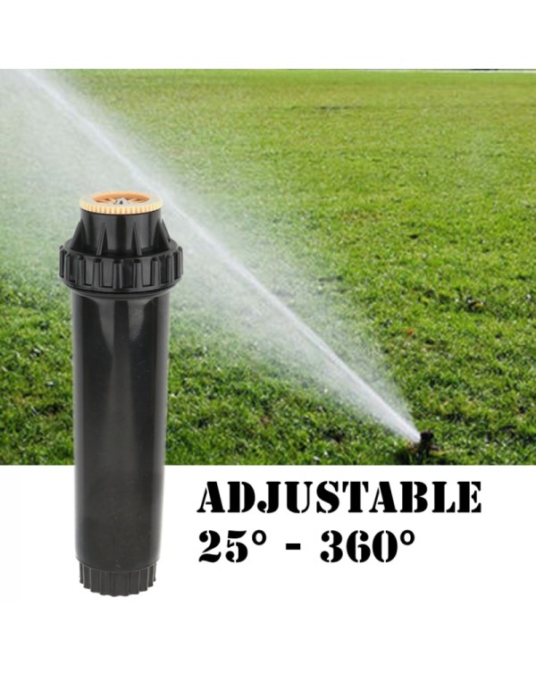 10pcs Adjustable 25-360 Degrees Pop-up Sprinklers 1/2 inch thread Lawn Irrigation Watering Sprinkler Nozzles