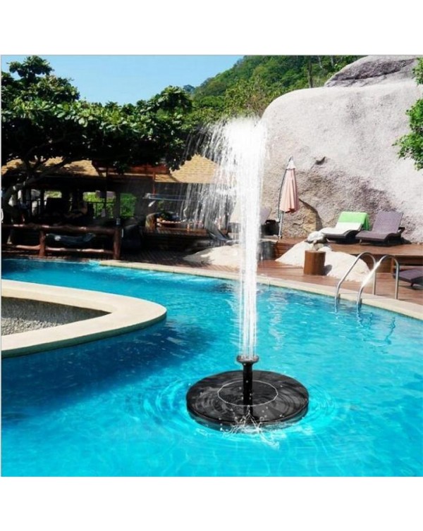 Solar Powered Fountain Pump Garden Pool Pond Submersible Floating Solar Panel Water Fountain For Outdoor Decoration