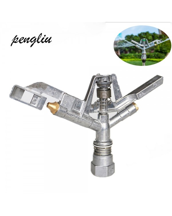 Selling 1"(DN25) Zinc Alloy Rotary Rocker Arm Rotary Metal Nozzle Watering Sprinkler For  Lawn Sprayer Mirco Irrigation IT251