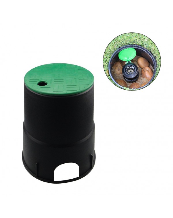 6 Inch Sprinkler Valve Cover Box Cap For Lawn Water Under Ground Irrig System Nozzle Protect Lid Shell Case Plastic Home Garden