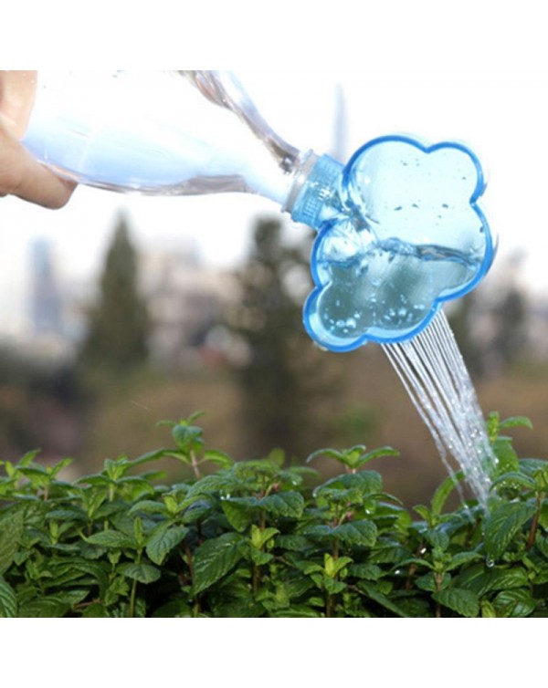 Creative Watering Sprinkler Cloud Shower Nozzle Flower Waterers Bottle Spray Cans Sprinkler Garden Plant Irrigation Easy Tool