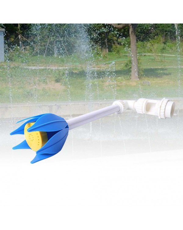 Swimming Pool Waterfall Sprayer Lotus Flower Pond Fountain Nozzle Accessories Used in above ground and in ground pools ground