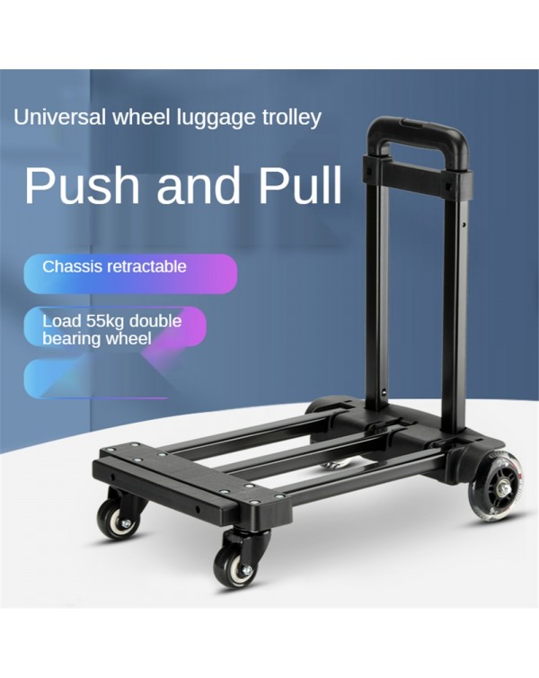 Garden Tools Truck Cart Personal 150 lb Capacity Aluminum Folding Hand Truck with Storage Bag for Transport Shopping Cart