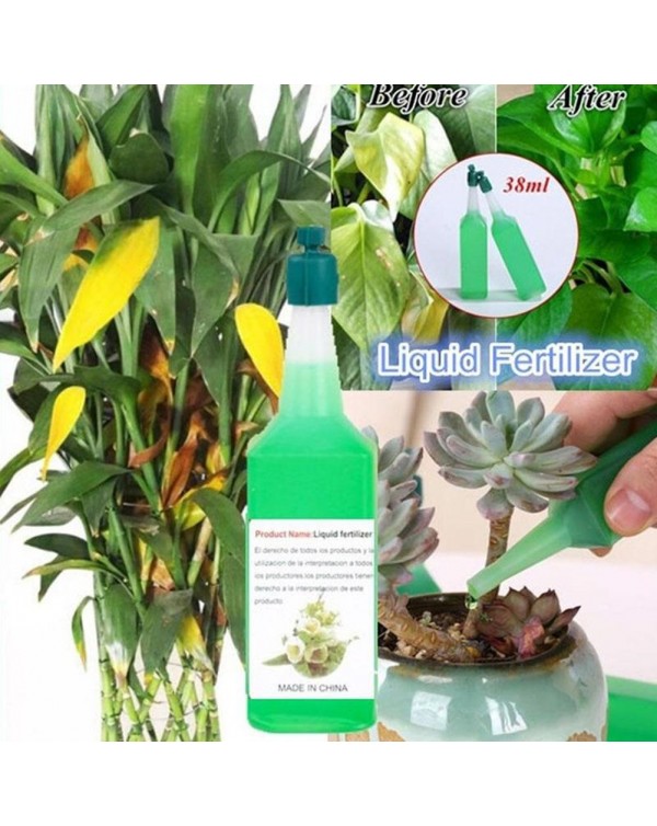 38ml General Plant Nutrient Fertilizer Nutrition Supplement Flower Hydroponic Fertilizer Potted Bonsai Home Garden Supplies 1Pc