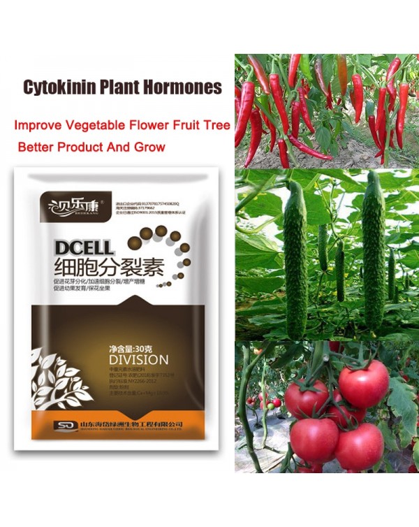 Cytokinin Plant Hormones Improve Vegetable Flower Fruit Tree Better Grow Delaying leaf senescence For Garden Bonsai