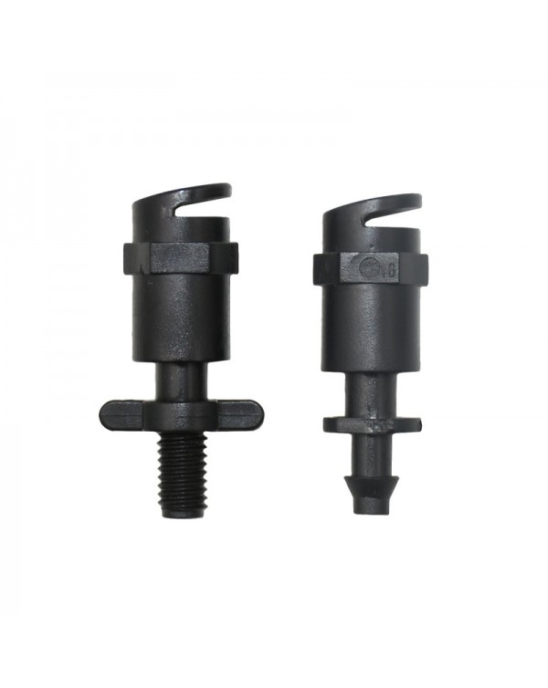 Garden 180 Degrees Refraction Nozzle Misting Sprinkler Barbed thread connector Fruit tree Lawn watering sprinklers 10pcs