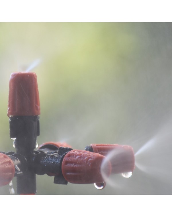 Male 1/2 3/4 water mist sprinkler nozzle 7-way garden sprayer nozzle For Garden Greenhouse Irrigation Accessories 1set