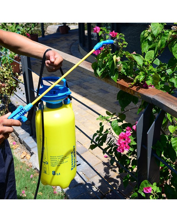 3/5/8L Pressure Sprayer Compressed Air Spray Garden Sprayer Pump Hand Pressure Watering Spray Garden Irrigation Car Clean 2018