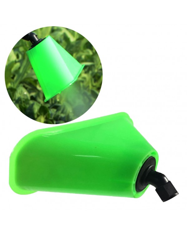 2PCS Power Sprayer Windproof Cover Horn Shape Sprayer Windproof Shield Windproof Sprayer Fan-type Sprinkler Head Cover