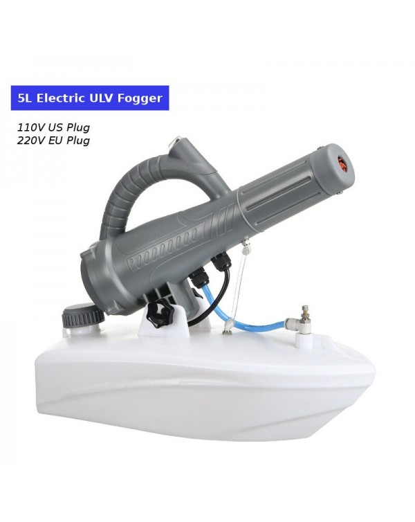 5L Electric ULV Fogger Portable Sprayer Disinfection Machine for Hospitals Home Ultra-Low Capacity Atomizer Insecticide Nebulize